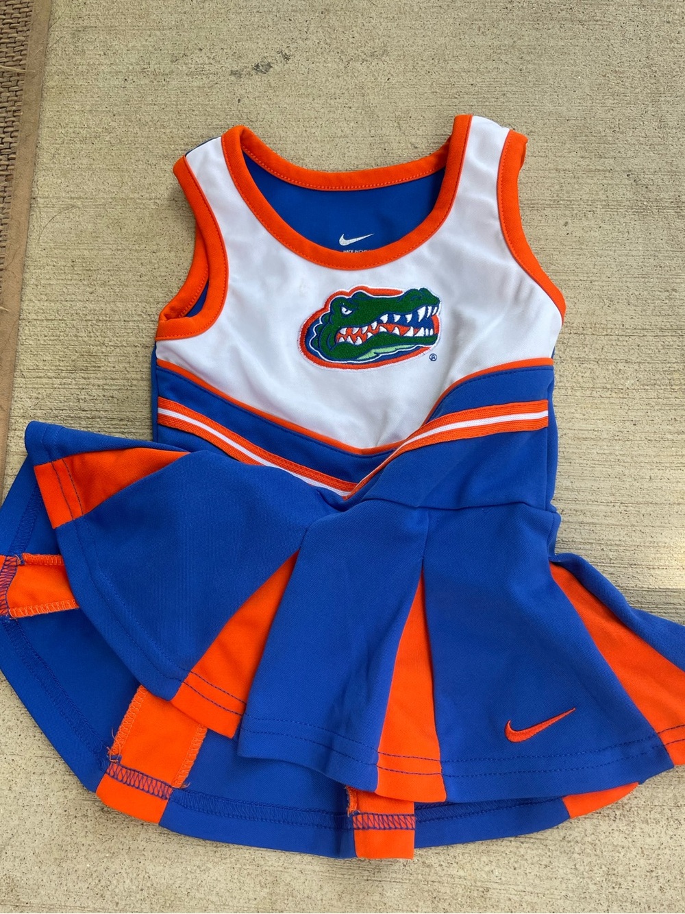 Nike Baby 18M Garb Royal Florida Gators Cheerleader Dress